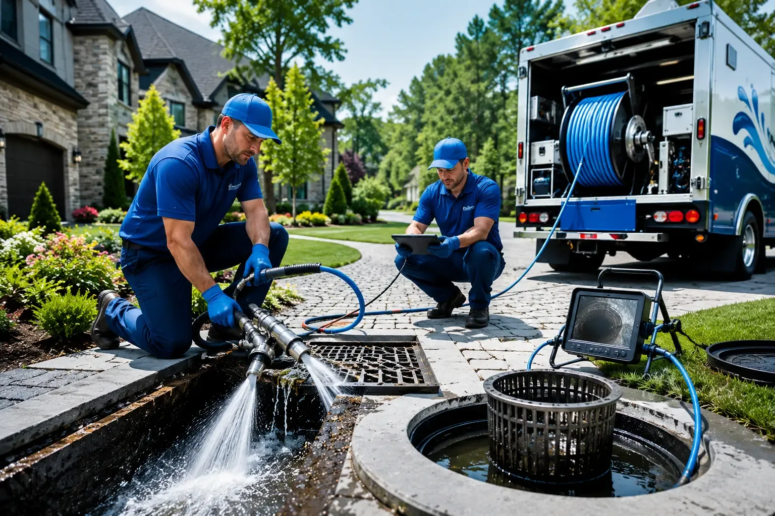 Local outdoor drain cleaning professionals in Blue Island, IL